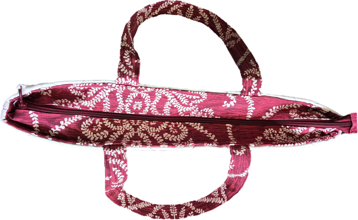 Red-White Large Tote Bag
