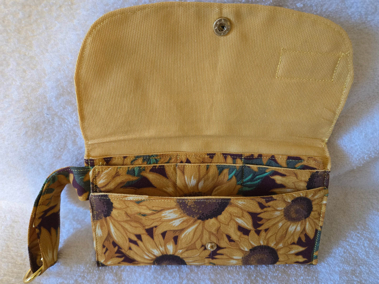 Sunflower Wallet Wristlet