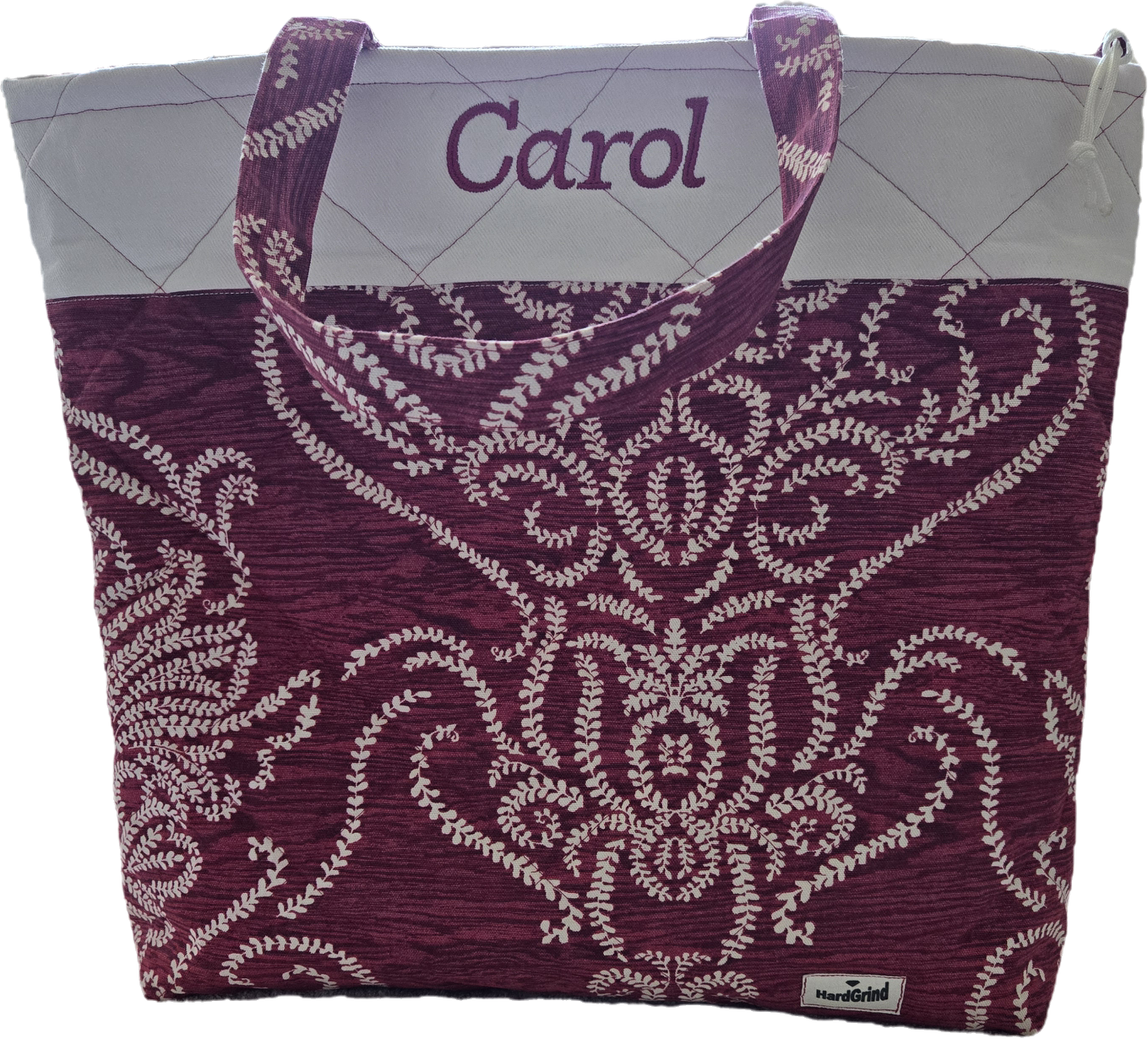 Red-White Large Tote Bag