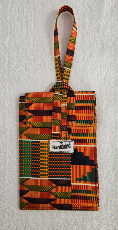 3 Pocket Pouch with Wrist Strap