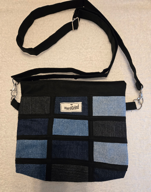 Denim Crossbody Bag (no Pocket)