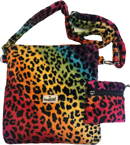 Plush Crossbody Handbag