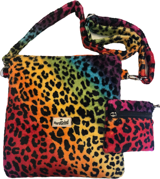 Plush Crossbody Handbag