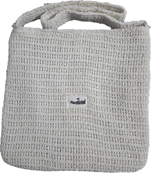 White Woven Handbag