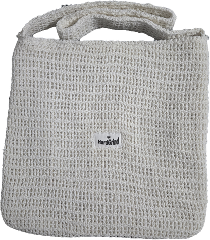 White Woven Handbag
